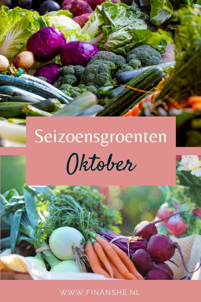 Seizoensgroenten oktober