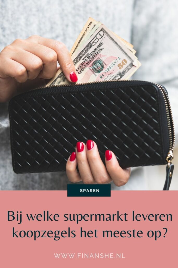 Bij welke supermarkt leveren koopzegels het meeste op?